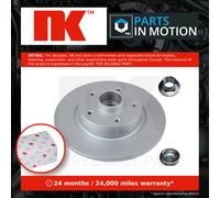2x Brake Discs Pair Solid Rear 274mm 313991 NK Set 402029646R 432000007R Quality