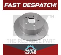 2x Brake Discs Pair Solid Rear 274mm 314416 NK Set 26700AG000 26700AG001 Quality