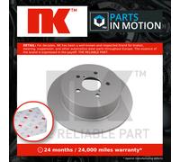 2x Brake Discs Pair Solid Rear 274mm 314416 NK Set 26700AG000 26700AG001 Quality