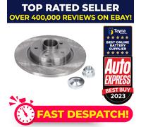 2x Brake Discs Pair Solid Rear 274mm 38304 Febi Set 4154200102 A4154200102 New