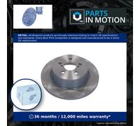 2x Brake Discs Pair Solid Rear 274mm ADBP430162 Blue Print Set 1M0013V11 Quality