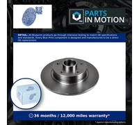 Blueprint ADR164310 Brake Disc Rear Fits Renault Fluence Grand Sc?nic Sc?nic