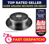 2x Brake Discs Pair Solid Rear 274mm ADS74324 Blue Print Set 26700AG000 Quality