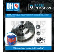 2x Brake Discs Pair Solid Rear 274mm BDC5837 Quinton Hazell Set A4154200102 New
