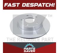 2x Brake Discs Pair Solid Rear 276mm 3133113 NK Set 2464230012 2464230412 New