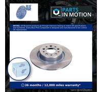 2x Brake Discs Pair Solid Rear 276mm ADL144326 Blue Print Set 46469908 46542702