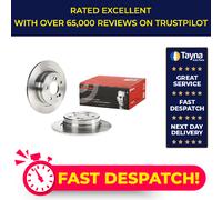 2x Brake Discs Pair Solid Rear 278mm 08.5346.10 Brembo Set 1294230012 Quality