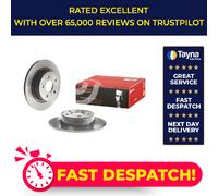2x Brake Discs Pair Solid Rear 278mm 08.A297.11 Brembo Set 1362867 1362868 New