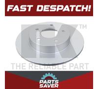 2x Brake Discs Pair Solid Rear 278mm 312257 NK Set 432064U101 432064U102 Quality