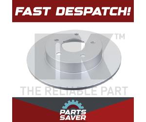 2x Brake Discs Pair Solid Rear 278mm 312257 NK Set 432064U101 432064U102 Quality