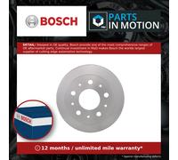 2x Brake Discs Pair Solid Rear 279.7mm 0986479316 Bosch Set 1607880580 4249A2