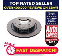 2x Brake Discs Pair Solid fits MINI ROADSTER COOPER R59 1.6 Rear 11 to 15 Set