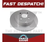 2x Brake Discs Pair Solid Rear 279mm 314585 NK Set 4243102080 4243102081 Quality