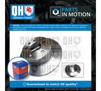2x Brake Discs Pair Solid Rear 279mm BDC1017 Quinton Hazell Set 1084230212 New