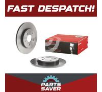 2x Brake Discs Pair Solid Rear 280mm 08.9734.11 Brembo Set 1323102 1376138 New