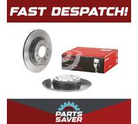 2x Brake Discs Pair Solid Rear 280mm 08.A112.11 Brembo Set B69926251 G15Y26251A