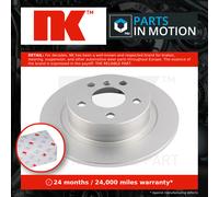 2x Brake Discs Pair Solid Rear 280mm 3115119 NK Set 34206891085 34216799367 New