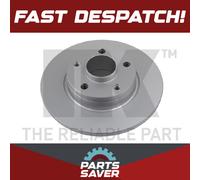 2x Brake Discs Pair Solid Rear 280mm 313647 NK Set 4320600Q0D 4320600QAB Quality