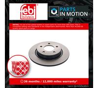 Febi 32775 Brake Disc Rear High Performance Fits Mazda Mazda5 2011 - 2024