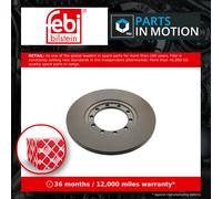 2x Brake Discs Pair Solid Rear 280mm 40779 Febi Set 1371420 1464031 1464031SK