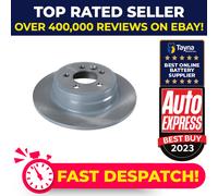2x Brake Discs Pair Solid Rear 280mm 43810 Febi Set SDB000870 SDB000871 Quality