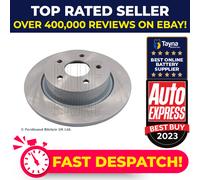 2x Brake Discs Pair Solid Rear 280mm ADF124312 Blue Print Set 1683383 1683384