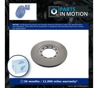 2x Brake Discs Pair Solid Rear 280mm ADF124317 Blue Print Set 1371420 1464031