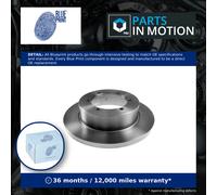 2x Brake Discs Pair Solid Rear 280mm ADN143151 Blue Print Set 43206MB600 Quality