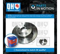 2x Brake Discs Pair Solid Rear 280mm BDC5493 Quinton Hazell Set BP6Y26251B New