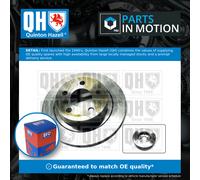 2x Brake Discs Pair Solid Rear 280mm BDC6085 Quinton Hazell Set 34216799367 New