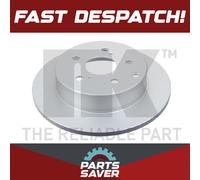 2x Brake Discs Pair Solid Rear 281mm 3145114 NK Set 4243142060 Quality New