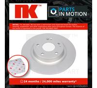 2x Brake Discs Pair Solid Rear 282mm 312675 NK Set 42510TGNG00 Quality New