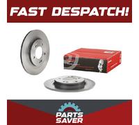 2x Brake Discs Pair Solid Rear 284mm 08.D220.11 Brembo Set 584113V500 584113Q000