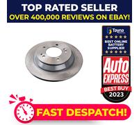 2x Brake Discs Pair Solid Rear 284mm 108550 Febi Set 58411B2500 58411A4000 New