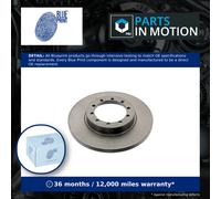 2x Brake Discs Pair Solid Rear 284mm ADF124331 Blue Print Set 1488311 1488311SK