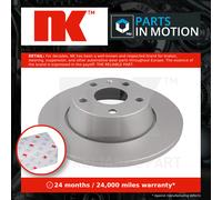 2x Brake Discs Pair Solid Rear 286mm 3147168 NK Set 8J0615601 Quality Guaranteed