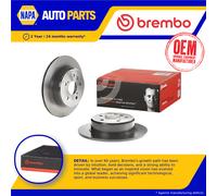 2x Brake Discs Pair Solid Rear 288mm 08.A150.11 Brembo Set 4243133080 4243133140