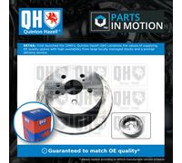 2x Brake Discs Pair Solid Rear 288mm BDC5890 Quinton Hazell Set 4243148040 New