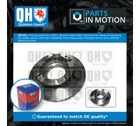 2x Brake Discs Pair Solid Rear 288mm BDC6041 Quinton Hazell Set 1764282 1764283