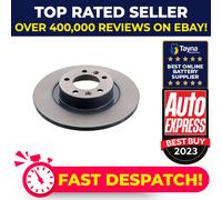 2x Brake Discs Pair Solid Rear 289.7mm 44090 Febi Set 4249G2 Quality Guaranteed