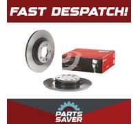 2x Brake Discs Pair Solid Rear 290mm 08.A615.11 Brembo Set 1642773580 4249G2 New