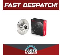 2x Brake Discs Pair Solid Rear 290mm 08.A753.37 Brembo Set 402023273R 432020020R