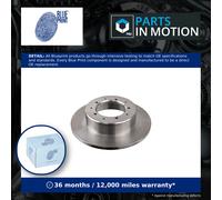 2x Brake Discs Pair Solid Rear 290mm ADJ134325 Blue Print Set FRC9831 FTC1381