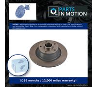 2x Brake Discs Pair Solid Rear 290mm ADR164339 Blue Print Set 402023273R Quality