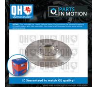 2x Brake Discs Pair Solid Rear 290mm BDC5432 Quinton Hazell Set 4246P9 424972