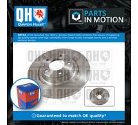 2x Brake Discs Pair Solid Rear 290mm BDC5591 Quinton Hazell Set 1611841080 New
