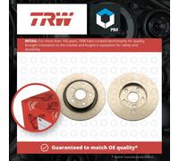 TRW DF6324 Brake Disc for TOYOTA