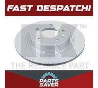 2x Brake Discs Pair Solid Rear 292mm 315016 NK Set 13502137 13502138 13504280