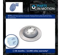 2x Brake Discs Pair Solid Rear 295mm ADN143185 Blue Print Set 43206HG00B Quality