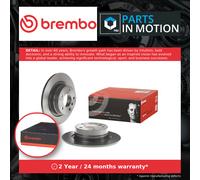 2x Brake Discs Pair Solid Rear 296mm 08.A205.11 Brembo Set 34214031275 Quality